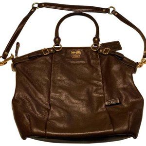 Shoulder Bag 18641 Mahogany Lindsey Madison Brown
